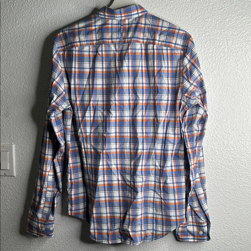 Banana Republic Multicolor Plaid Button Down Shirt size small
